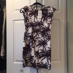 Black and White Print Dress